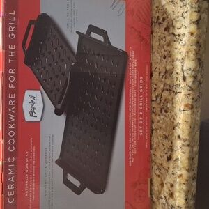 Parini Black Ceramic Grill Cookware Set